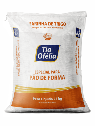 FARINHA DE TRIGO 25KG PARA PÃO DE FORMA RÁFIA